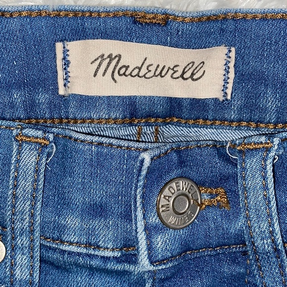 Madewell 10” High Rise Skinny Blue Jeans Size 24 - Picture 2 of 14